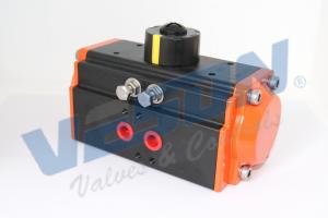 Quality Rack And Pinion Rotary Pneumatic Actuator DIN 3337 for sale