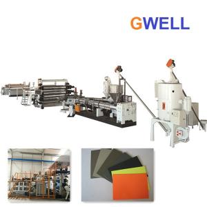 Quality 8mm Thick PMMA ABS Sheet Extrusion Line for sale