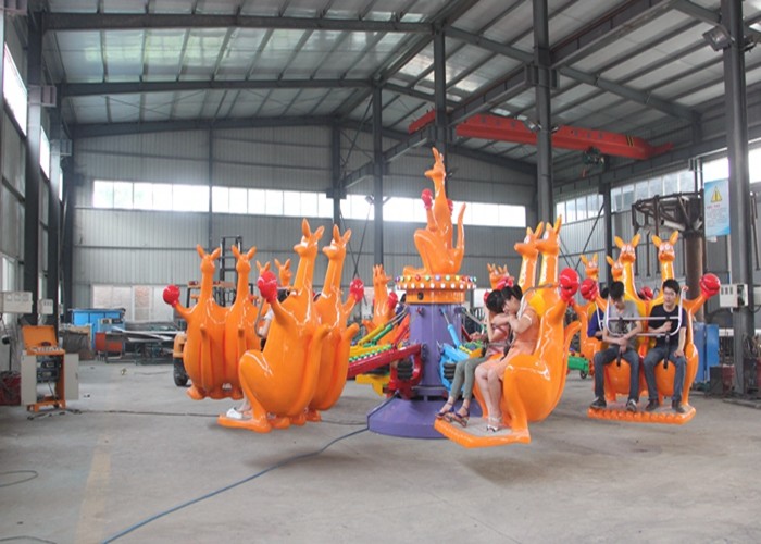 Quality 16 Seats Fun Carnival Rides , Kangaroo Jump Ride With Iron And FRP Material for sale