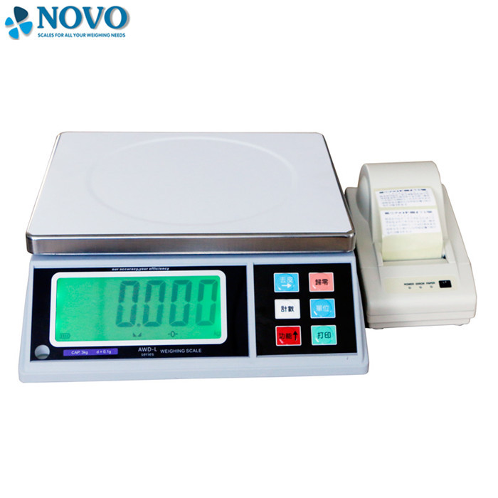 Quality white electronic digital weighing scale / high precision weighing scales for sale