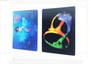 Quality Full Color Printing 3D Fridge Magnets PP / PET Lenticular With Flip Effect for sale