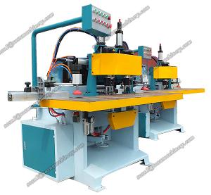 Quality high efficiency wooden double-head door lock hole drilling machine for sale