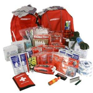 Quality Earthquake survival kit/ first aid kit (red nylon bag) for sale