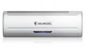 Quality DC Inverter Hybrid Solar Split Air Conditioner With Multi Fold Heat Exchanger for sale