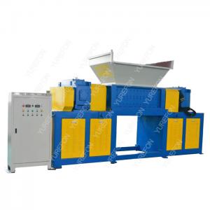 Quality Cardboard Carton Paper Shredder Machine High Throughput Rate With Two Shaft for sale