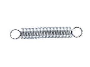 China Galvanized Steel Wire Double Hook Tension Spring,strong tension spring long hook extension springs steel tension springs on sale