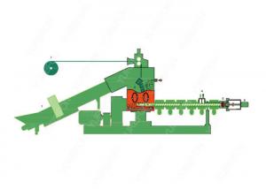 Quality Omron Temperature Control Recycled PP PE Plastic Film Pelletizing Machine Line for sale