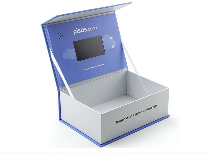 Quality 4.3/5/7/10.1inch lcd video brochure card lcd video display packaging box for business gift for sale