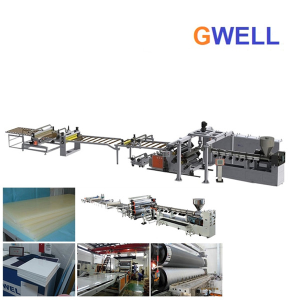 Quality PP Thick Plate Extrusion Line PP Board Production Machine Quality After-sales Service for sale