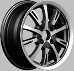 Quality 2014 new Car Aluminum Alloy Wheel Rim 14*6 Inch, after market, for sale