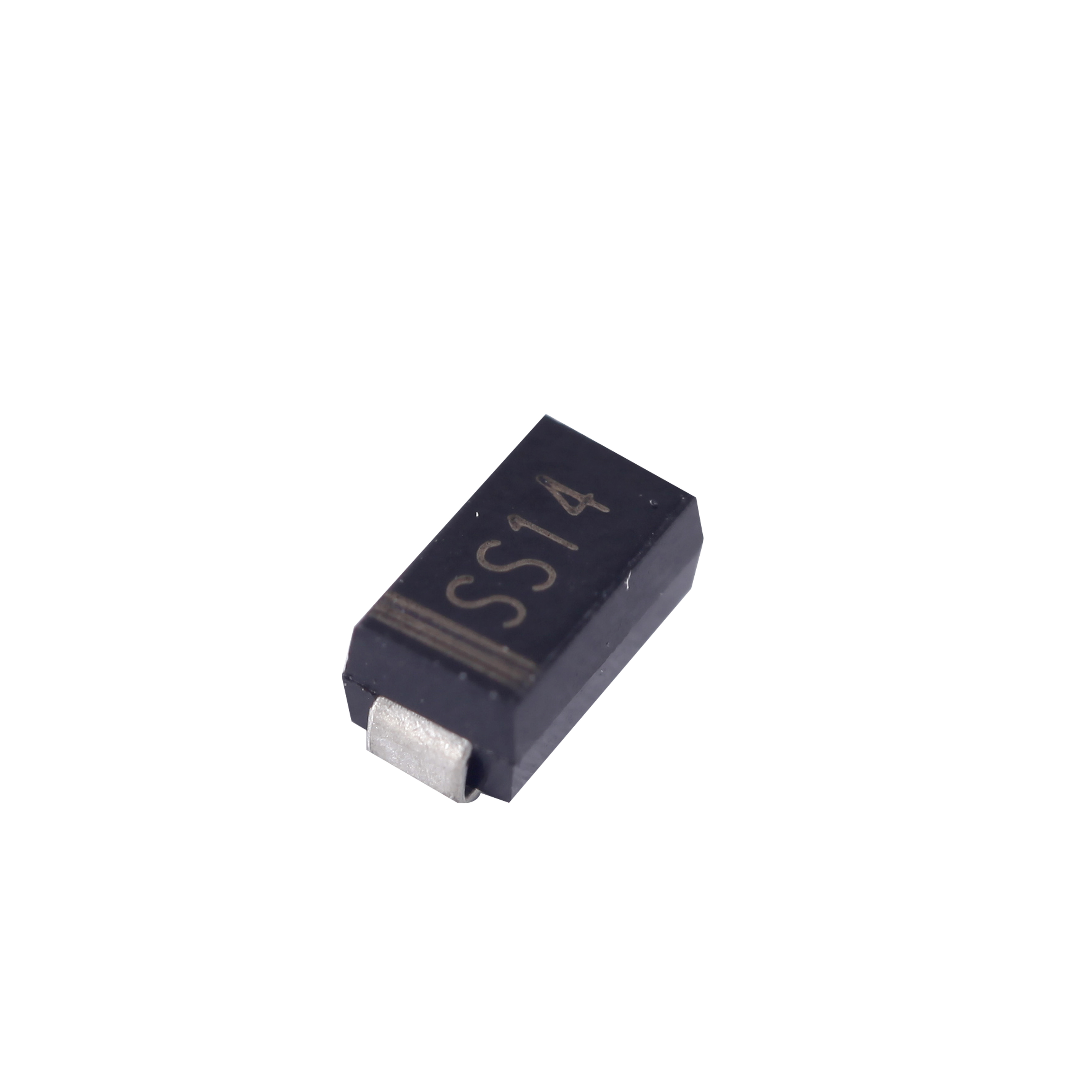 Quality SS14 1.0A 40V Surface Mount Rectifier Diode , SMD Type 1N5819 Schottky Diode for sale