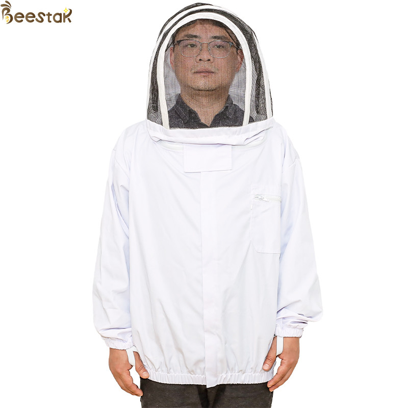 Buy Economic Bee Jacket With Zippered Hood Beekeepers Protective Clothing S-2XL at wholesale prices