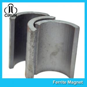 Quality Industrial Ferrite Arc Magnet For Treadmill Motor / Water Pumps / Dc Motor for sale