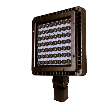 Quality 3000K Square Commercial LED Flood Lights 80Lm/W Cree Chip for sale