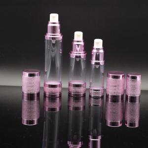 Matte Pink Airless Pump Cosmetic Packaging Containers 120ml 150ml