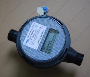 China Plastic Electronic Home / Residential Water Meter AMR , IP68 ,RF 470 ~ 510MHz , Class C on sale
