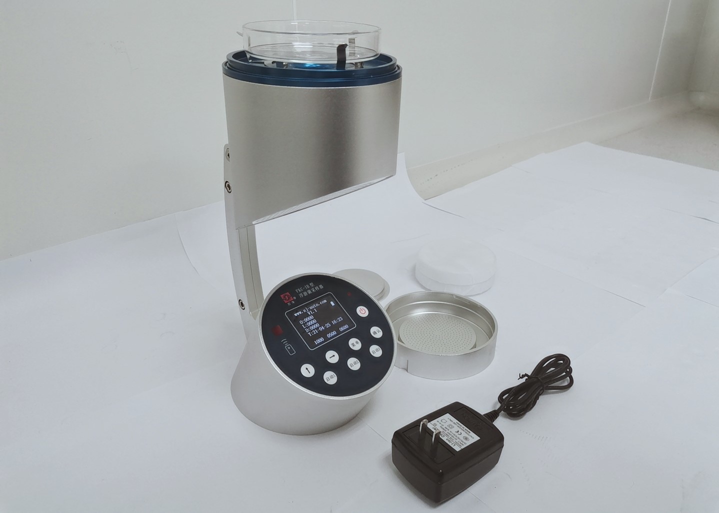 Quality Portable Biological Air Sampler For Cleanroom Analyze Instrument for sale