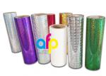 3 Inch Core Metalized Polyester Film , Various Color Thermal Lamination Films