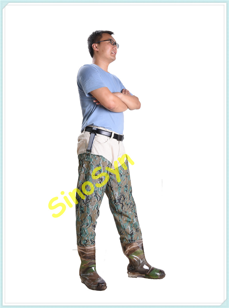 Buy cheap FQT1905 Digital-Camouflage PVC Skidproof Underwater Outdoor Fishing Waders with from wholesalers