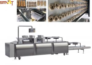 Quality PLC Control 300kg/h Cereal Bar Forming Machine Stainless Steel for sale