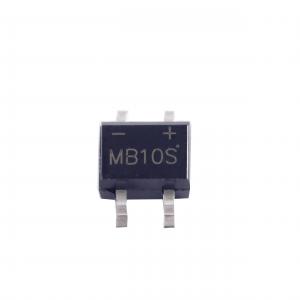 Quality MB10S 0.5A 1000V Silicon Rectifier Diode Single Phase Bridge Rectifier for sale