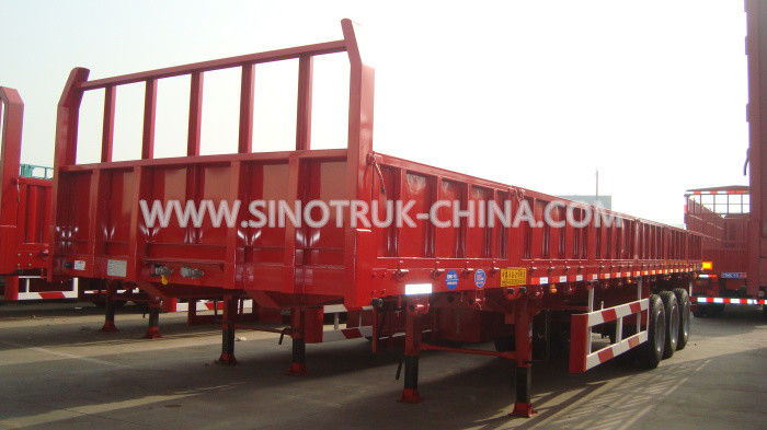 Buy Double Function Heavy Duty Semi Trailers For Hauling 40 Feet Or 20 Feet Containers at wholesale prices