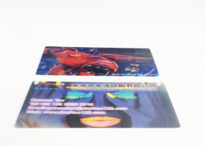 Quality CMYK Lenticular 3D Custom Lenticular Cards UV Offest Printing for sale
