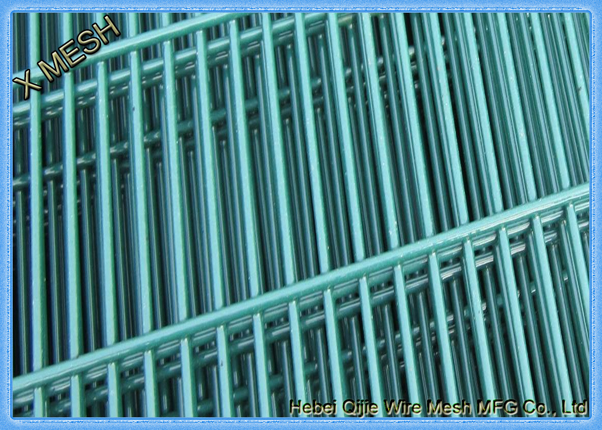 Quality Powder coated galvanized steel hith security welded wire mesh 358 fence / 358 Anti-Climb Security welded wire mesh Fenci for sale