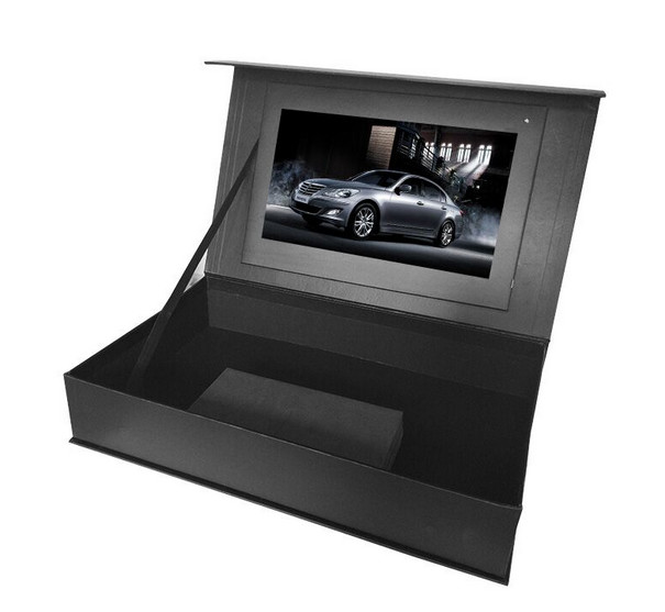 Quality Product Display Business Marketing LCD Video Presentation Box for sale