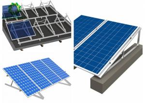 Quality Solar Powered Charging Station Flat Roof Solar Mounting System Support system Energy Solar Panels  100kw Solar System for sale