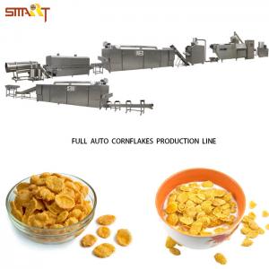 Quality Healthy Food 85KW 2500kg/h Corn Flakes Production Line for sale