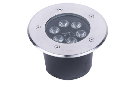 Quality 6W Waterproof Indoor LED Downlights / Led Underground Lamp Corrosion Resistance for sale