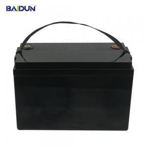 Quality DOD80% Deep Cycle 12V Lithium Battery 1280Wh Built In BMS Protection for sale