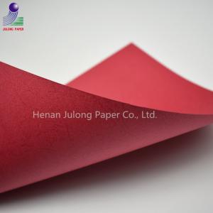 Quality Colourful Leather Grain Embossed Paper with Great Quality for sale