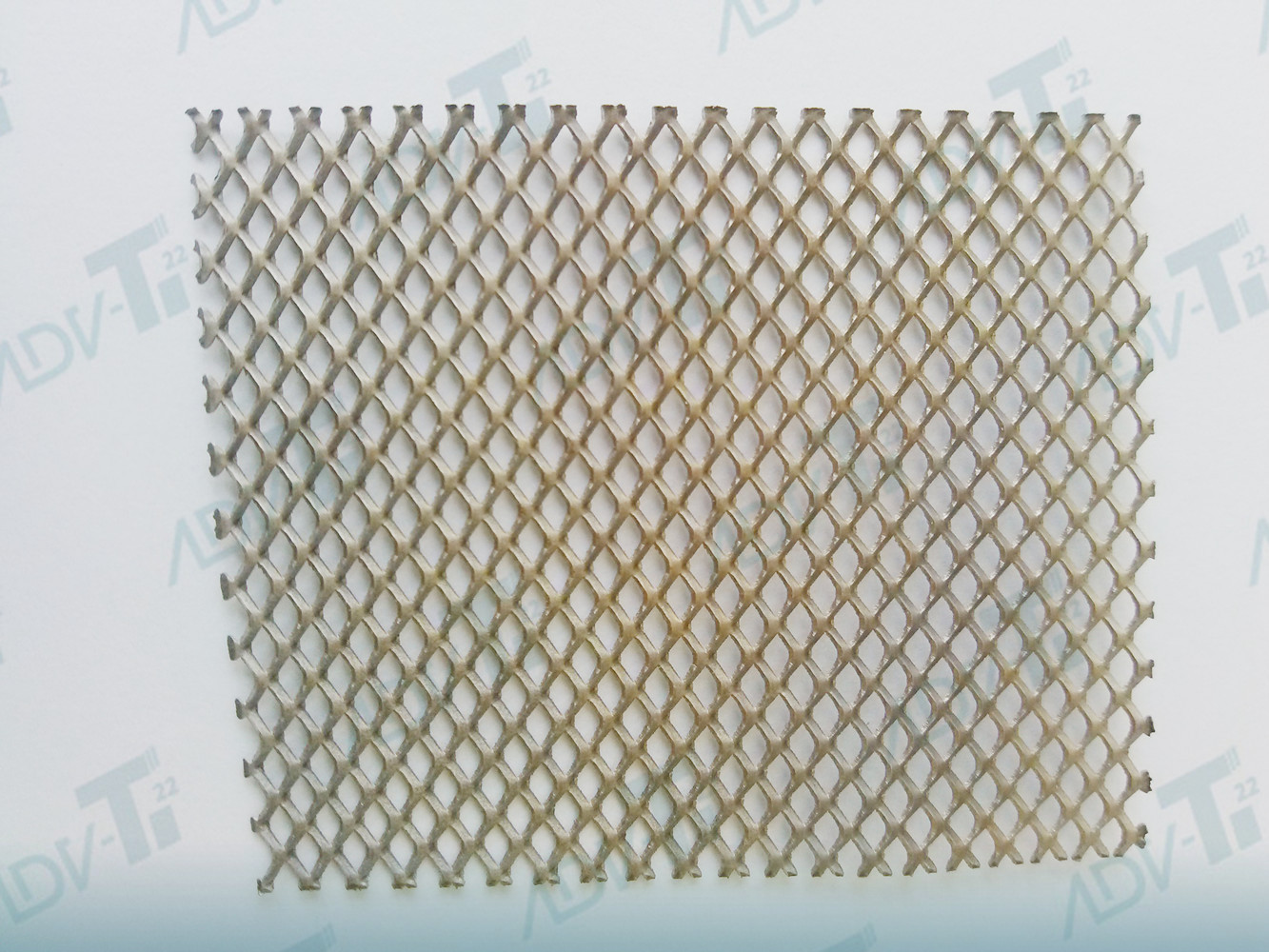 Quality Pure Titanium Perforated Mesh Plate Corrision Resistant Grade 1 for sale