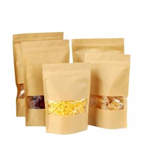 Quality OPP Standing Packaging Anti Leakage PE Food Pouch for sale