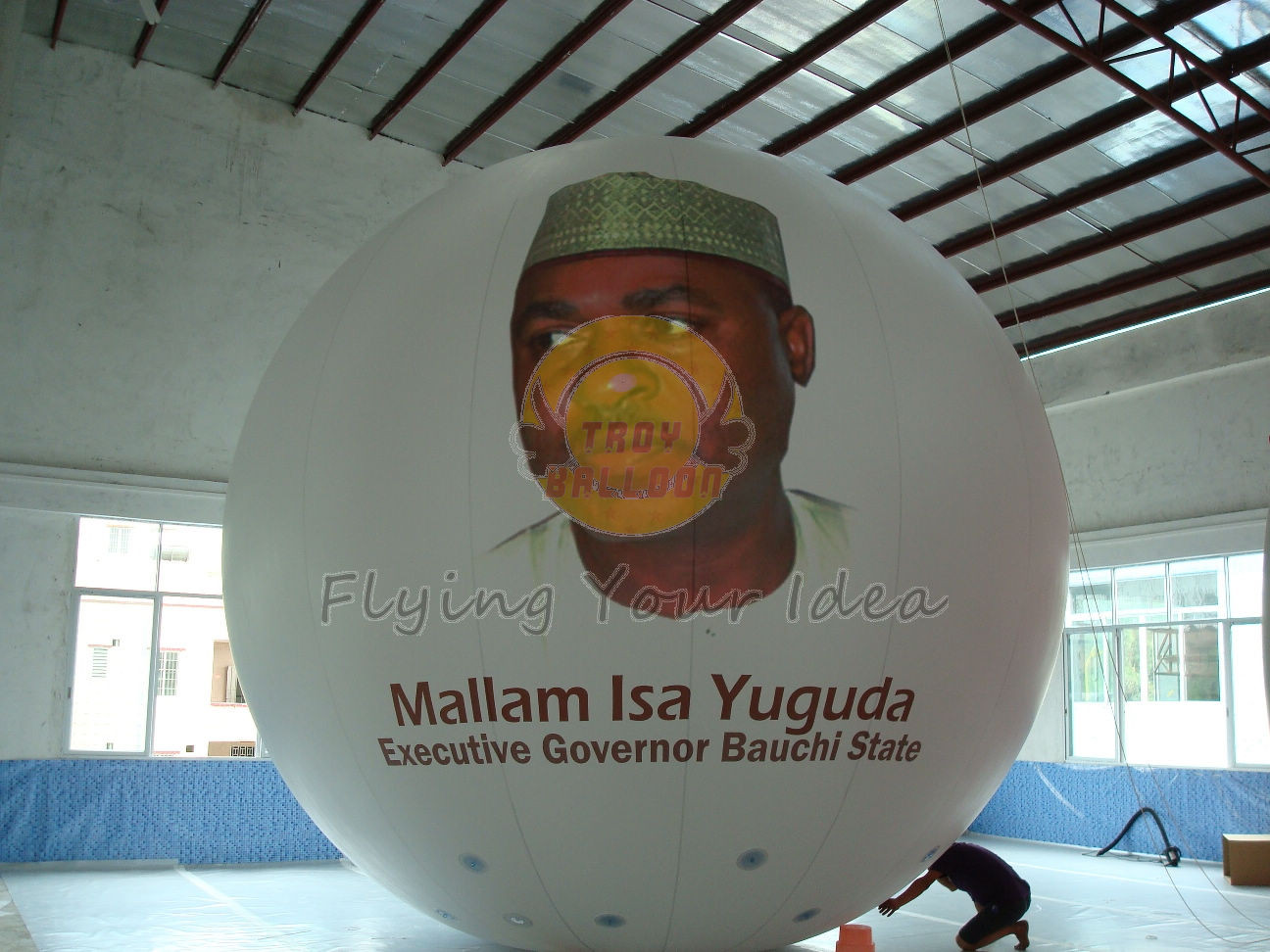 Quality UV Protected Printed Advertising Political Advertising Balloon for Entertainment Events for sale
