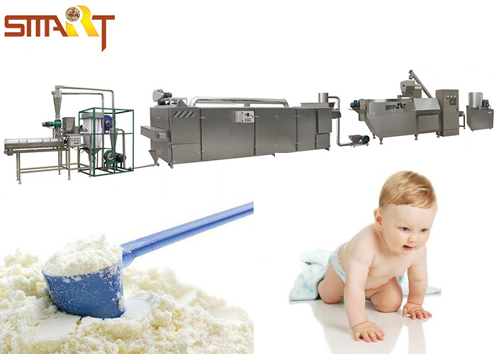 Quality 380V Soyabean Powder Nutritional Baby Food Snacks Machine for sale