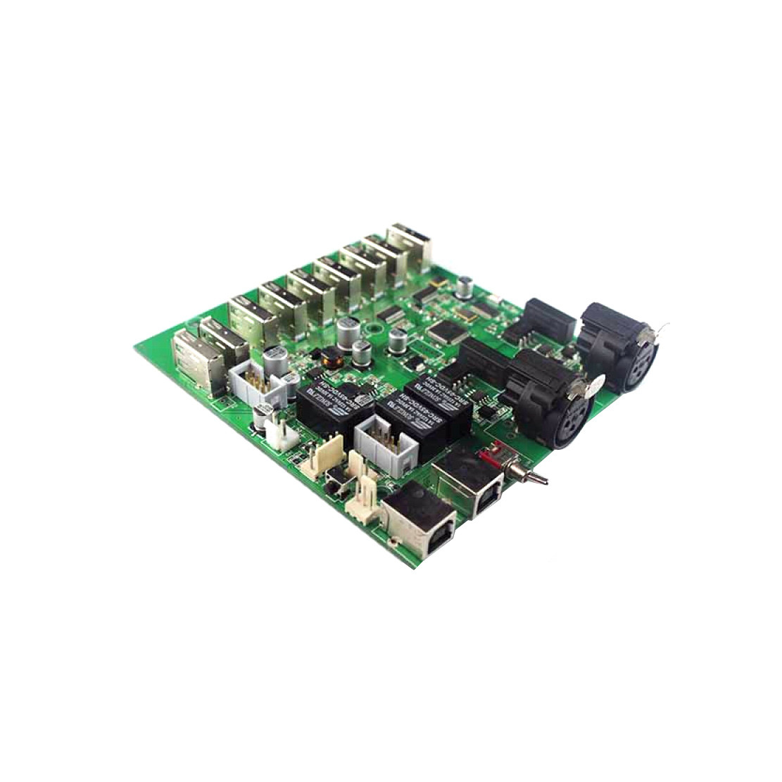 Quality Matte Black Fast PCB Printed Circuit Board Assembly FR408 FR408HR for sale