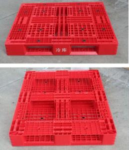 Quality 1200 X 1000 Stackable Grid Heavy Duty Plastic Pallets , Recycled Plastic Pallets for sale
