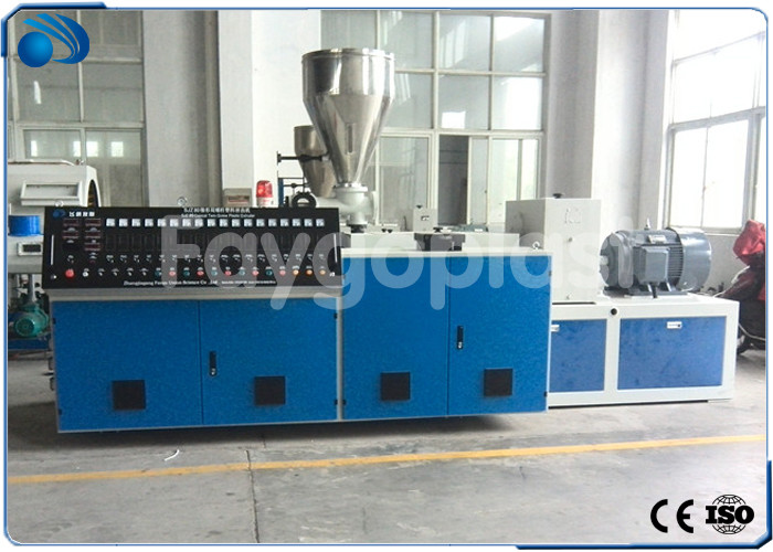 Buy Twin Screw Plastic Extruder Machine Extrusion Line For Plastic Tube / PVC Pipe at wholesale prices