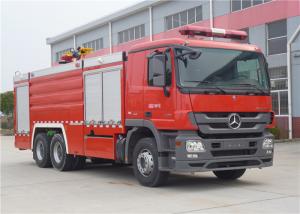 265kw 6x4 Drive Commercial Foam Fire Trucks