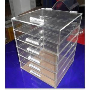 Quality clear PVC Clear Acrylic Boxes for Packing Cosmetics for sale