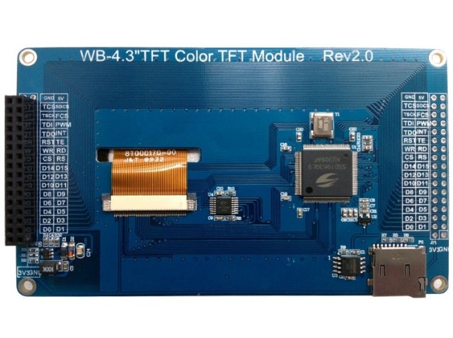 Quality Development board STM32F107VCT6 with 4.3&quot; TFT-module +JLINK V8(GoldDragon107) for sale