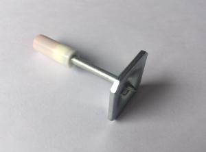 Quality Lightweight Ceiling Clip Nail  Fastener With Square Washer 37mm Pin Length for sale