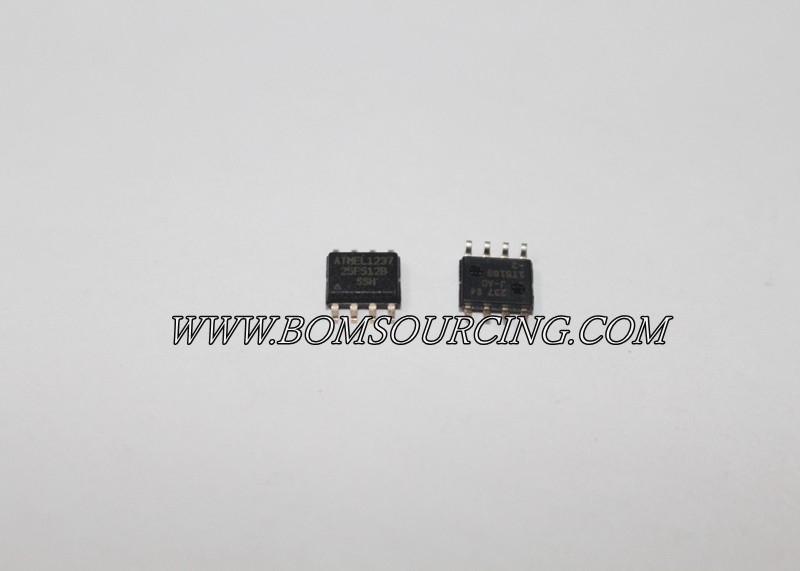 Quality AT25F512B-SSH-T Flash Memory IC 512Kb SPI 70MHz 8-SOIC SMD Mounting Type for sale