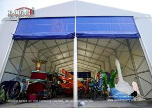 Quality 20m x 40m Warehouse Tent 11m height water proof fire retarant PVC sidewall for sale