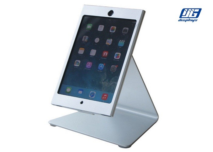 Buy Flexible Tablet IPad Display Stand Aluminum / Iron Profile 270° Tilt Angle at wholesale prices