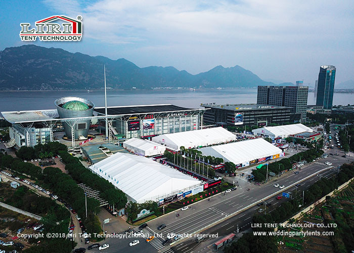 Quality High Quality Aluminum Exhibition Tent  Waterproof PVC Sidewall Auto Show Event for sale