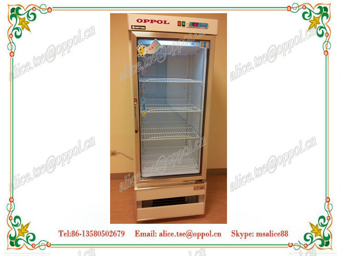 Buy OP-1015 Electrical Power Display Freezer , Drug Storage Refrigerator at wholesale prices
